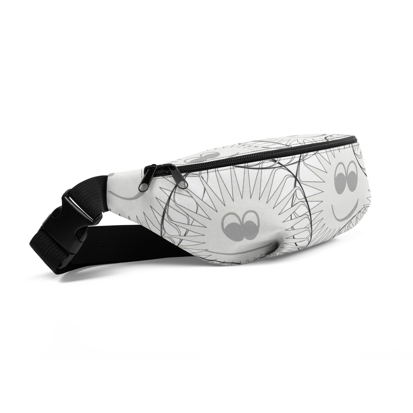 sun smiley fanny pack